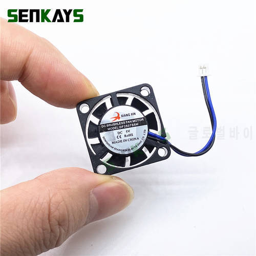 NEW DC 3v 5V 2507 25x25x7MM 25MM Cooling Fan 11000RPM 2.5cm Mini Cooling Fan With 2pin