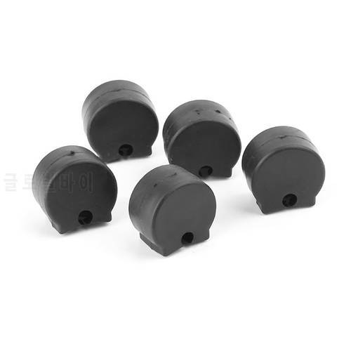 5pcs Rubber Clarinet Finger Cushions Thumb Rest Woodwind Instruments Accessories