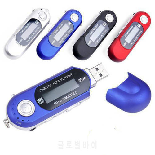 USB MP3 Player Mini 4GB 8GB MP3 Music Player Digital LCD Screen support MP3 FM Radio Fashion Sports Mp3 Player