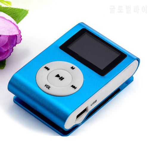 Micro LCD Screen Music Media Fashion Sport Music Player Walkman MP3 Music Player Mini Practical MP3 player Portable Clip