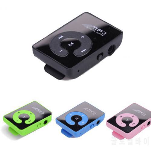 Wholesale C Key Clip MP3 New Mini Mp3 Player Music Player Mirror Card Clip High Quality Music Playback