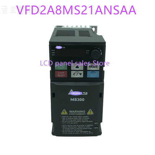 MS300 VFD2A8MS21ANSAA 0.4KW220V Quality test video can be provided，1 year warranty, warehouse stock