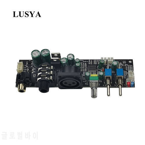 Lusya HIFI Mono Channel Preamp Tone Board Treble and bass Adjustment Volume Board Amplifier