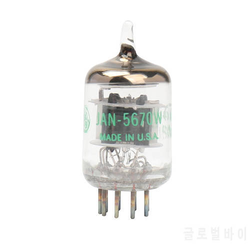 AIYIMA 2PC High Quality GE5670W Tube Valve Vacuum Electronic Tube Upgrade 6H3N 396A 2C51 5670 Pre Amplifier Pairing