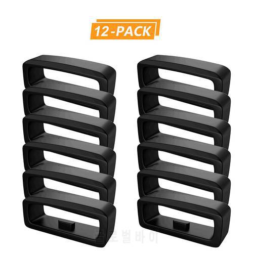 6/12 Pack Rubber Fastener Rings Security Loop Replacement For Garminmove Luxe Garminmove Style For Garmin vivoactive 3 Safe Ring