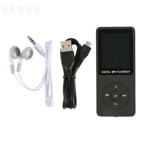 Sports MP3 Ultra-Thin Lightweight Portable Screen MP3 Music Player MP4 Portable 1.8 Inch Student Card Insertion