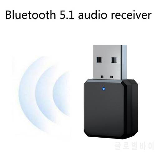 KN318 Wireless Bluetooth 5.1 Receiver Transmitter Adapter Music Speakers 3.5mm Dual Output AUX Car hands-free call Audio Adapter