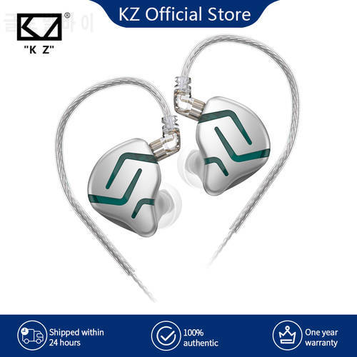 KZ ZES Electrostatic+Dynamic Wired HIFI Earphone Bass Earbuds In Ear Monitor Headphones Noise Cancelling Sport Metal Headset