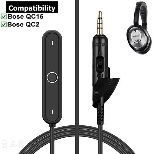Bluetooth 5.0 Stereo Audio Adapter Wireless Handsfree Receiver For Bose Quiet Comfort QuietComfort QC 15 2 QC15 QC2 Headphones
