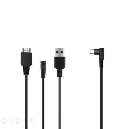 Huion 3-in-1 Cable CB01Compatible with Kamvas Pro 12, Kamvas Pro 13, Kamvas Pro 16