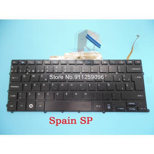 Keyboard For Samsung NP900X3B NP900X3C NP900X3D NP900X3E 900X3B Latin LA France FR Belgium BE Slovenian SL SV Spain SP Backlit