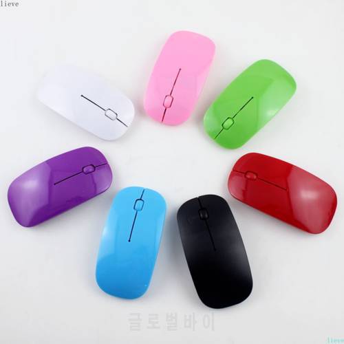 1600 DPI USB Optical Wireless Computer Mouse 2.4G Receiver Super Slim Mouse For PC Laptop,Wireless Computer Mouse