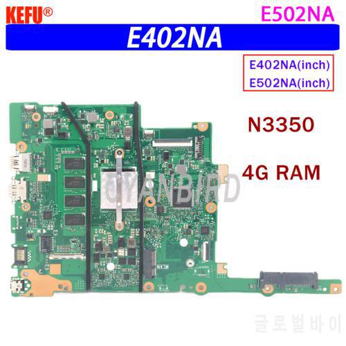！ R417N R416N Mainboard For ASUS F402NA L402NA X402NA E402N E502N E402NA E502NA Laptop Motherboard N3350 N4200 2GB/4GB/RAM