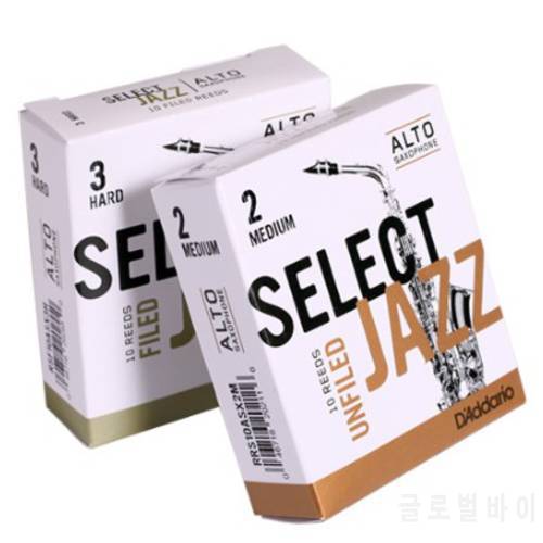 Rico by D&39addario Jazz Alto Sax Reeds in 2-3 Soft, Medium, Hard, 1/Piece or 10/Pieces Pack Available