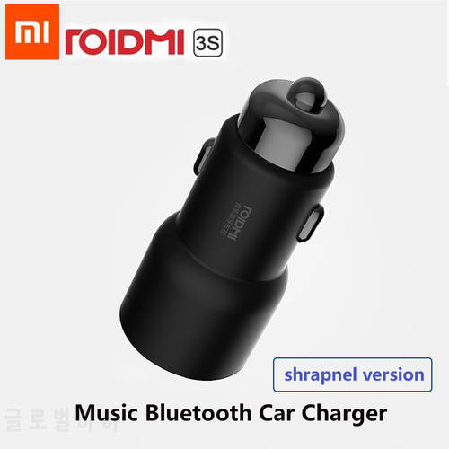 New Roidmi 3S Mojietu Bluetooth 5V 3.4A Dual USB Car Charger MP3 Music Player FM Transmitters For iPhone And Android
