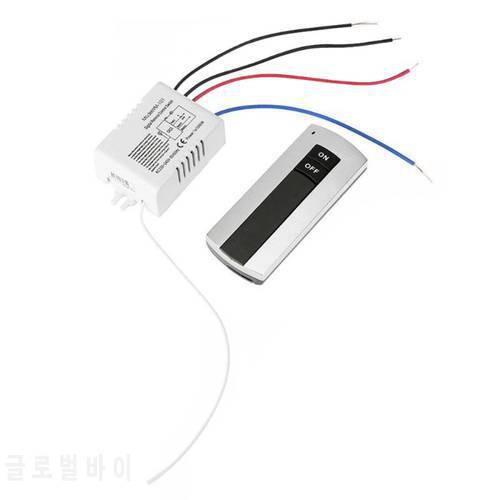 Channel With Digital Transmitter 220V ON/OFF 1 Switch Wireless Relay Receiver Remote Control Light Lamp