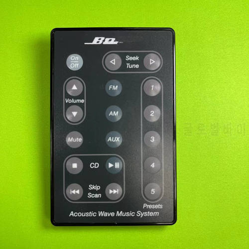 For the original BOSE / Dr. Acoustic Wave Music System Music System remote for CD3000