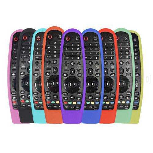 Silicone Remote Control Case For LG TV AN-MR600 AN-MR650 MR18BA Magic Remote Cover Shockproof Washable Holder