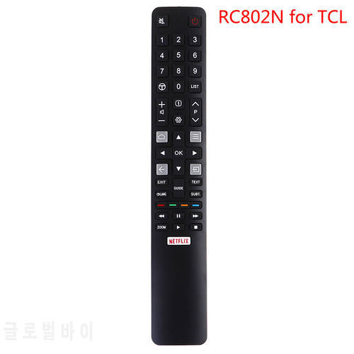 Original Remote Control RC802N YUI1 For TCL Smart TV U43P6046, U49P6046, U55P6046, U65P6046