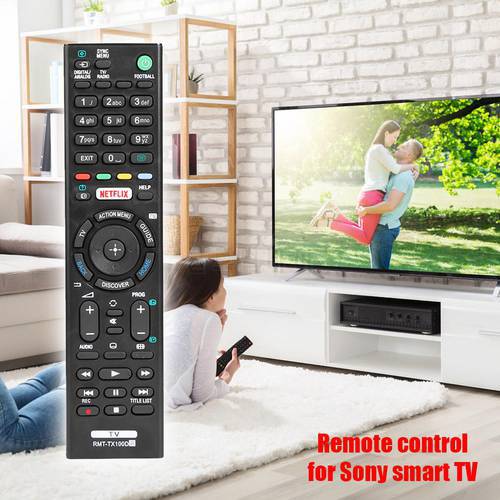 Alloyseed IR Remote Controller For Sony Smart TV RMT-TX100D RMT-TX101J TX102U TX102D TX101D TX100E TX101E High Quality