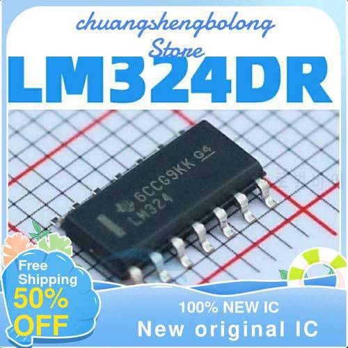 10-200PCS LM324 LM324DR LM324DT SOP-14 New original IC