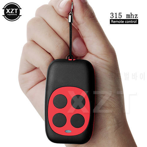 315MHz Remote Control Duplicator Keychain with Battery for Car electric gate door garage door mini remote controller