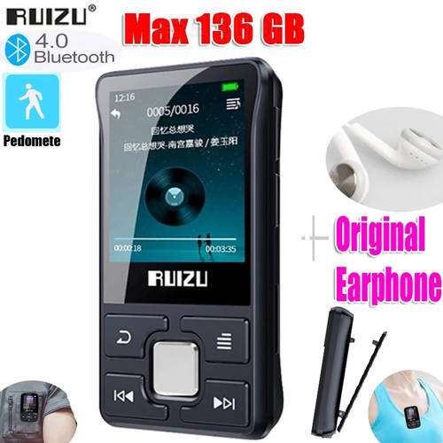 Hi-fi Mr Mp 3 4 For Music Mp4 And Mp3 Player With Bluetooth Screen Portable Audio Running Sports Video Radio FM Txt Hifi Lecteur