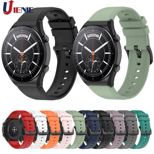 22mm Silicone Watch Band for Original Xiaomi Watch S1 Strap Bracelet Sport Fashion Replacement Watchband correa