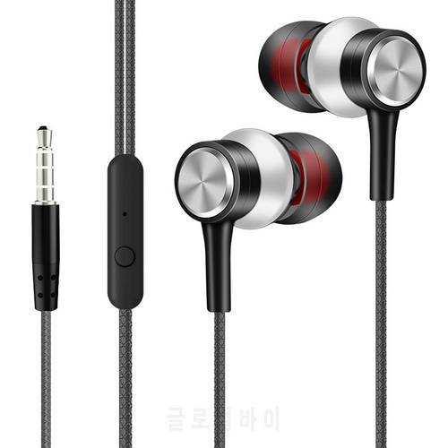 2022 NEW 3.5mm Wired Headphones With Bass Earbuds Stereo Earphone Music Sport Gaming Headset With mic For Xiaomi IPhone Computer