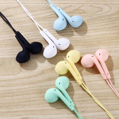 Portable Sport Earphone Wired Super Bass With Built-in Microphone 3.5mm In-Ear Wired Earphone Hands Free For Smartphones Earbuds