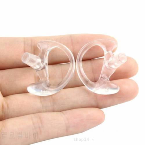 New Ear Molds Soft 2-Way Radio Earmold Replacing Earpiece Acoustic Coil Tube audio kits Headphone Accessories