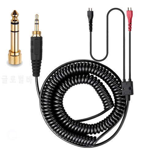 Replacement Spring Cable Extension Cord for Sennheiser HD25 HD25-1 HD25-1 II HD25-C HD25-13 HD222 HD224 HD230 HD250 Headphones