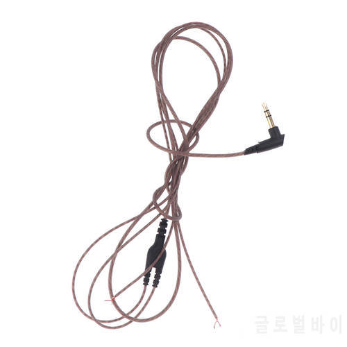 3.5mm OFC Core 3-Pole Jack Audio Cable Replacement Headphone Repair Headset Wire DIY Headphone Earphone Maintenance Wire