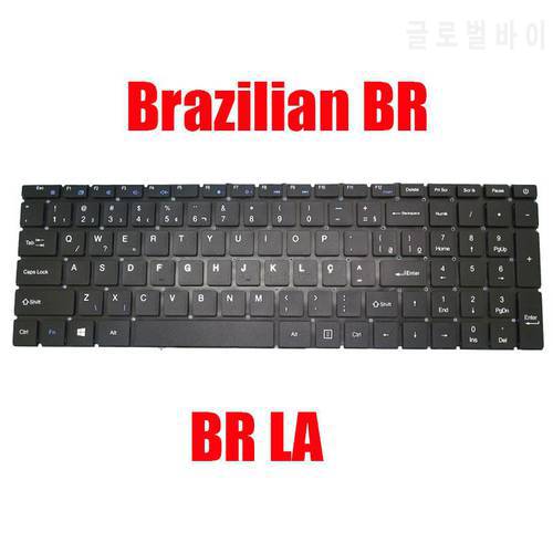 BR LA Laptop Replacement Keyboard For Compaq For Presario CQ-29 Brazilian Latin America Black Without Frame New