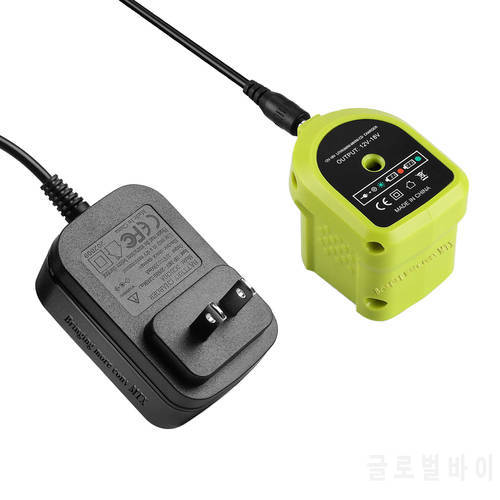 Free shipping Fast 1A For RYOBI Battery Charger 12 14.4v 18V Ni-CD Ni-MH Li-ion P110 P117 P107 P108 for Ryobi one+ Battery P119