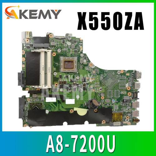 For ASUS VM590Z A555Z X555Z X550ZE X550ZA X550Z X550 K550Z Notebook motherboard A8-7200 A10-7400 CPU X550ZA Laptop mainboard