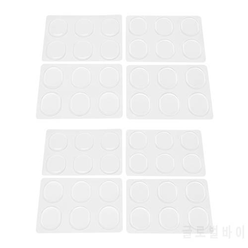 48 Pieces Drum Dampeners, Drum Damper Gel Pads Drum Silencers Non-Toxic Soft Drum Mute For Drums Tone Control (Clear)