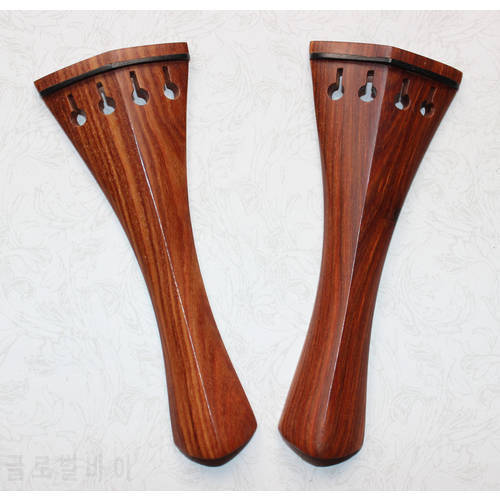 Violin Accessories ebony Rosewood natural ebony Tailpiece Fine Tuners tail gut end Pins strings For 4/4 Violin Fiddle Use