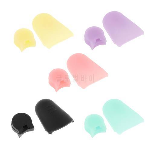 2pcs Silicone Clarinet Thumb Rest Mouthpiece Cap Protector Pads for Clarinet Oboe Woodwind Instrument Parts