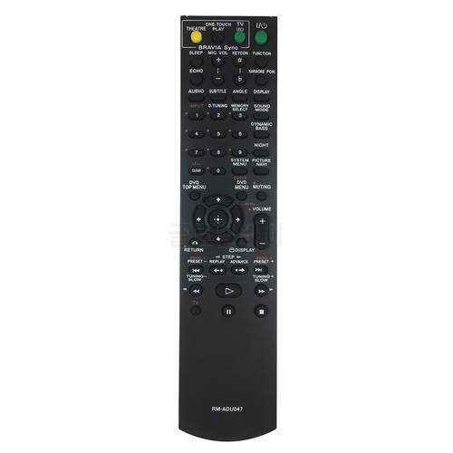 New RM-ADU047 Remote Control for Sony DAV-HDX475 DAV-HDX576W DAV-DZ280 HCD-DZ750 STR-KSL700 AV Amplifier Remote Control
