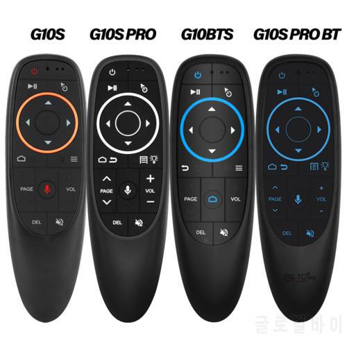 G10S PRO BT Voice Remote Control G10BTS 2.4G Wireless Air Mouse Gyroscope Smart TV Remote Controller For Android TVBox A95X X96