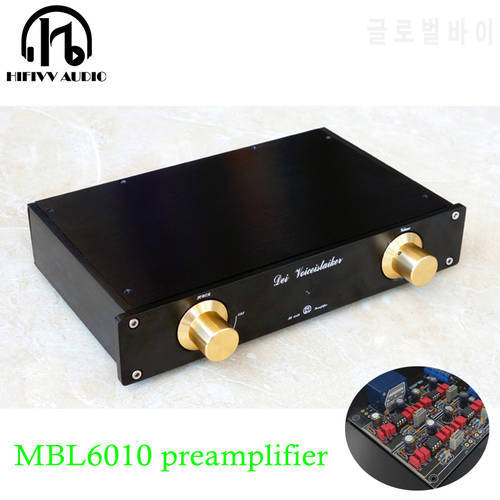 MBL6010D preamplifier for home stereo amplifiers system Black Gold Collection Edition Provide JRC5534 and AD797 Op-Amp options