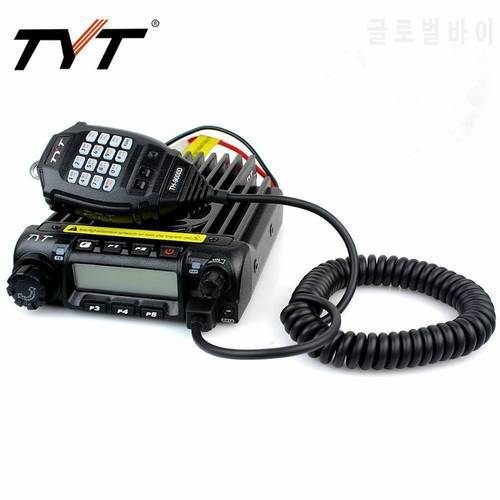 Original TYT Mobile Car Radio TH-9000D Walkie Talkie Ham Radio VHF136-174MHz or UHF400-490MHz Walkie Talkie 60W/45W