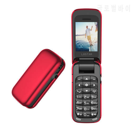 L8star BM60 Mini Flip Music Phone Bluetooth Dial Mobile Phone FM Radio Magic Voice Changer 3.5 Earphone Jack Mp3 Music Player