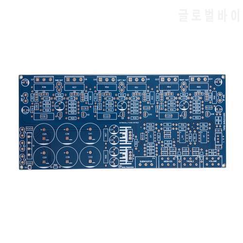 2.1 Home Theater Class AB Sound Amplifier PCB Circuit Board with Transistors 250W Power Amp 2SC5200 2SA1943 DIY