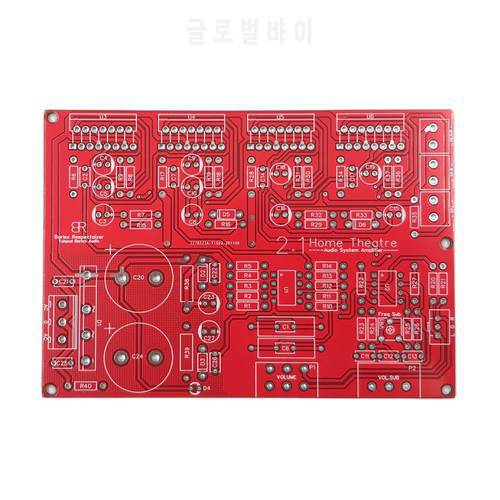TDA7294 Sound Amplifier PCB Circuit Board 300W 2.1 Home Theater Audio System Power Amp