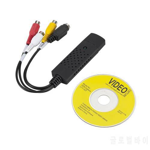 One Way Video Capture Card RCA Signal To USB Notebook Set-top Box Video Camera AV/BNC To Computer