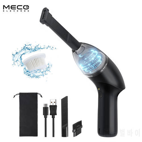 MECO Mini Vacuum Cleaner Keyboard Rechargeable 65W 4000Pa Cordless Handheld Desk Cleaning Machine for Car Sofa Pet Computer PC