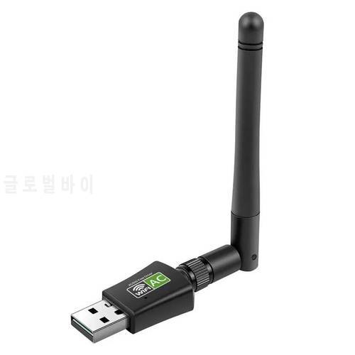 Free Driver Wireless Wifi Adapter USB AC600/ N150/N300 Dual Band 300/ 600Mbps 2.4G/ 5GHz Antenna PC/Tablet Network Card Receiver