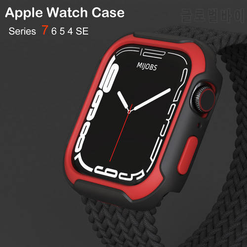 Case for Apple Watch Series 4 5 6 SE 7 for Apple Watch 45mm 41mm 44mm 40mm IWatch Accessories for Apple Watch